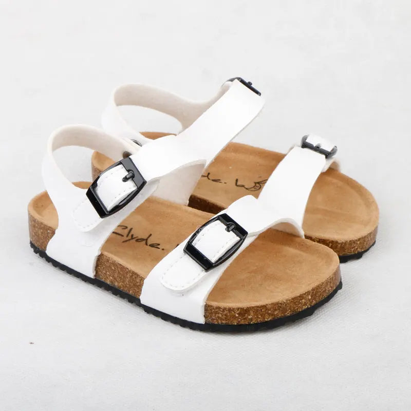 Kids Sandals Toddler Girl Shoes Boys Sandal Casual Shoes Unisex Soft Leather Girls Sandals Summer Kids Shoes 1-3 4-6 Year Old.