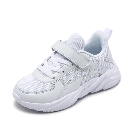 ULKNN Boys shoes 2023 autumn 6 children boys 12 sports shoes 15 years old 10 kids 9 white black blue shoe sneakers for students.