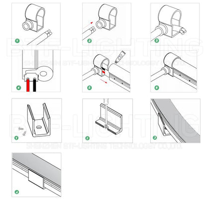 SK6812RGBW LED Neon Rope Tube WS2811 WS2812B WS2813 Flexible LED Strip Light Silica Gel Soft Lamp Tube 1m - 5m IP67 Waterproof.