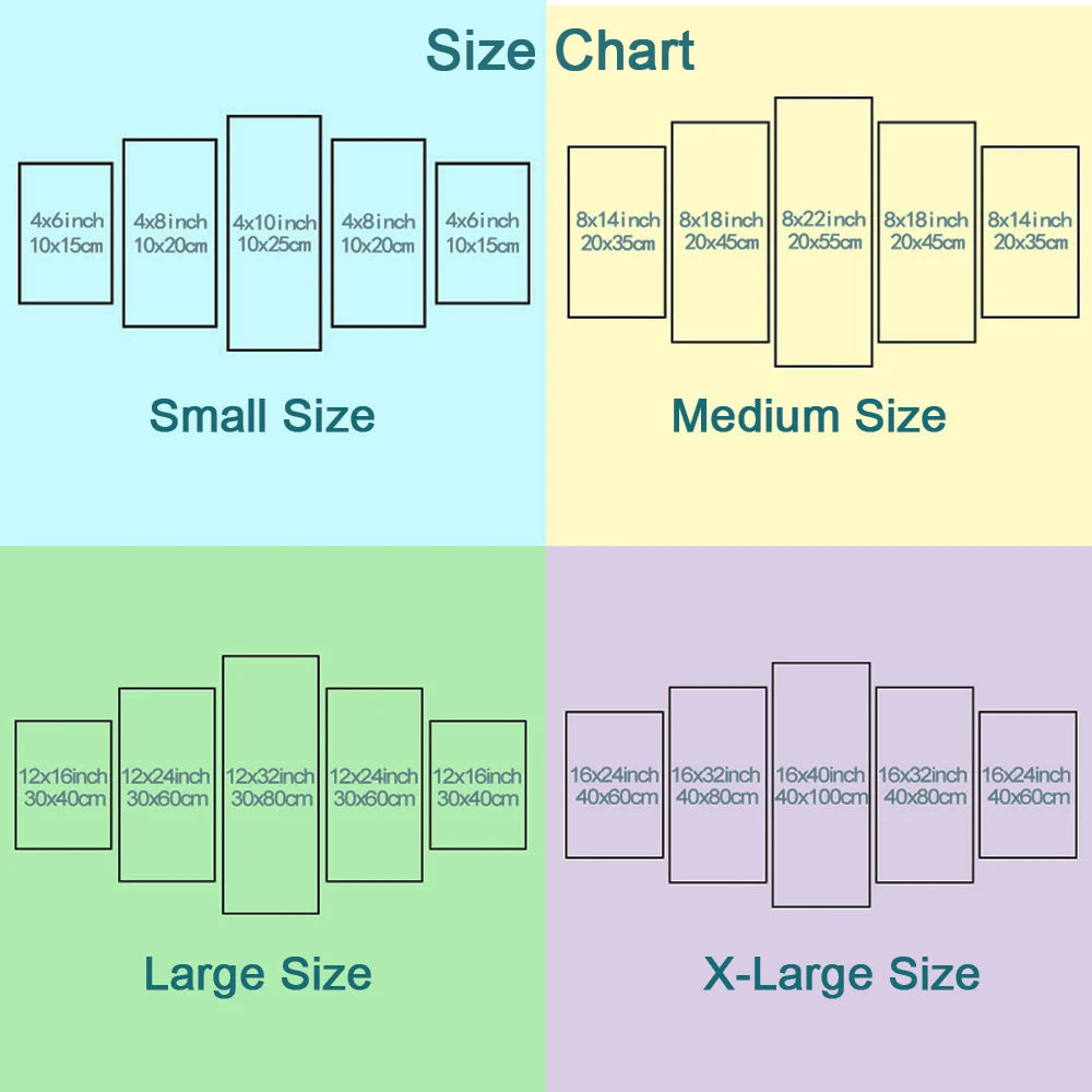 Lion and Lioness Scenery Wall Art Canvas Set Landscape Animal Painting for Interior Modular Bedroom Decoration Modern Home Decor.