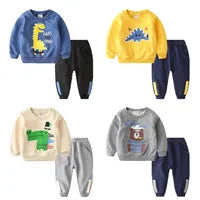 Baby Warm Clothes Sets Autumn Winter Boys Girl Thick Velvet Sport Suits Kids Clothes Outfits Infant Tops+Vest+Pants 3Pcs 0-4Y.