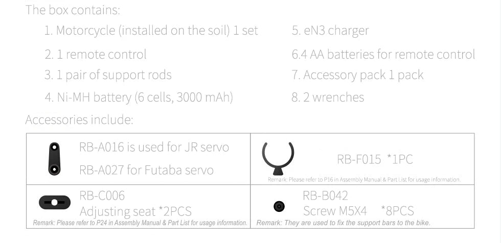 SKYRC SR5 Motorcycle RTR Brushless 1/4 Simulation RC Electric Remote Control Off-Road Cars Dirt Bike Adult Children's Toys.