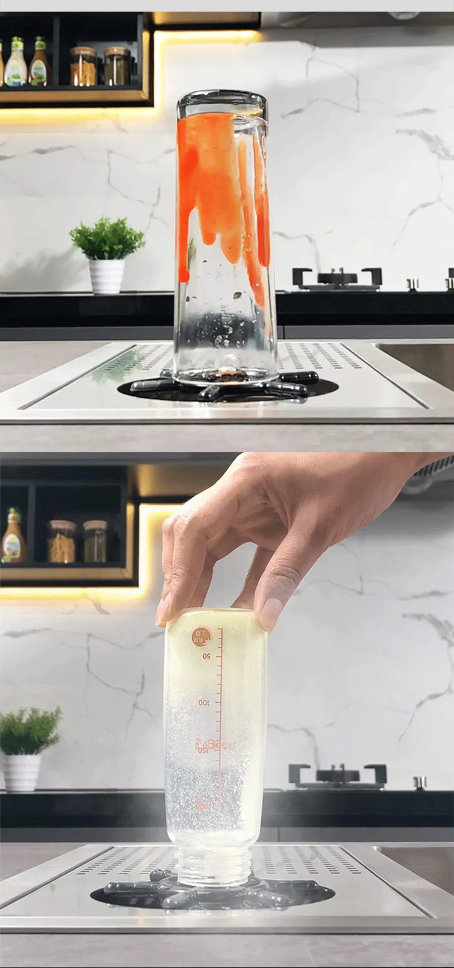 ASRAS Island Hidden kitchen Sink 304 Stainless Steel 4mm Thickness Handmade Brushed Sink High Pressure Cup Washer kitchen Sinks