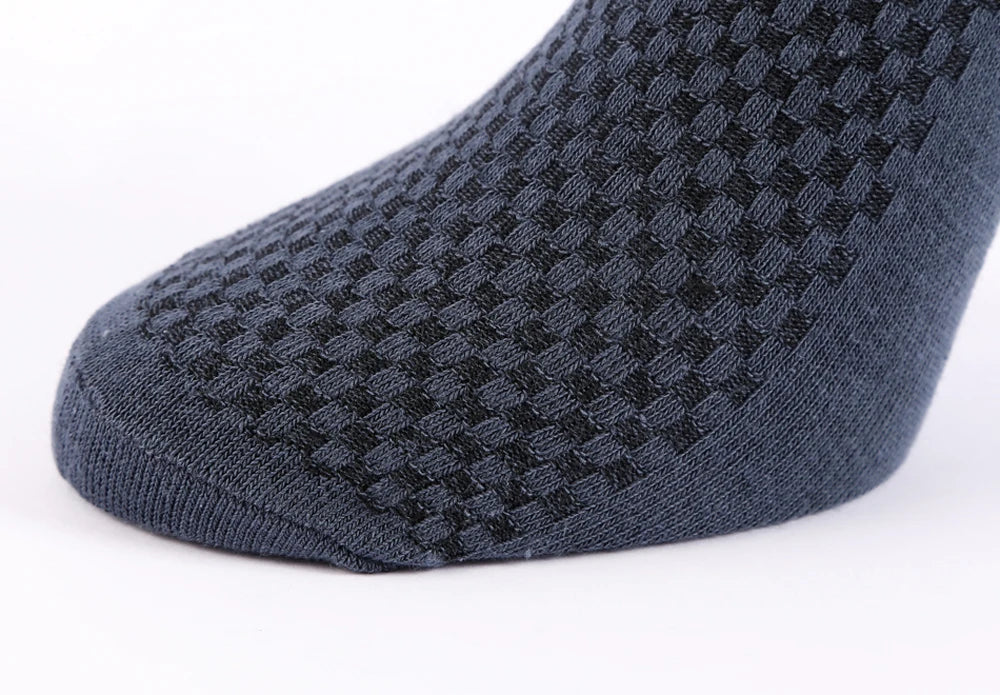 10 Pairs High Quality Bamboo Fiber Men's Socks Business Breathable Deodorant Compression Socks Men Long Big Size EUR 38-46.