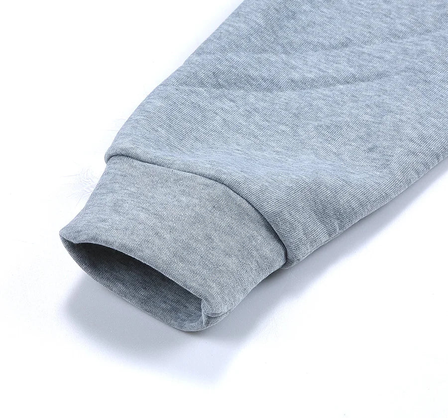 Damen Fleece zweiteilige Sets elegante einfarbige übergroße warme Hoodies und lange Hose Sporta nzug Herbst Winter Trainings anzug 2021