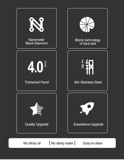 ASRAS New Nanometer Large Size Single Cup Rinser Kitchen Sink 4mm Thickness 220mm Depth With Drain Plate Knife Holder Sinks