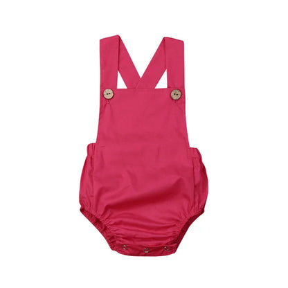 11 farbe Neugeborene Jungen Mädchen Body Sommer Taste Overall Striped Beiläufige Sleeveless Backless Solide Outfits Kleidung