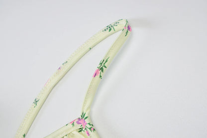 Hugcitar 2025, ärmellos, Satin, Slip, Blumenmuster, gerüscht, Bandage, Ausschnitt, Maxikleid, Frühling, Damenmode, sexy Party, Club, Robe Kpytomoa.