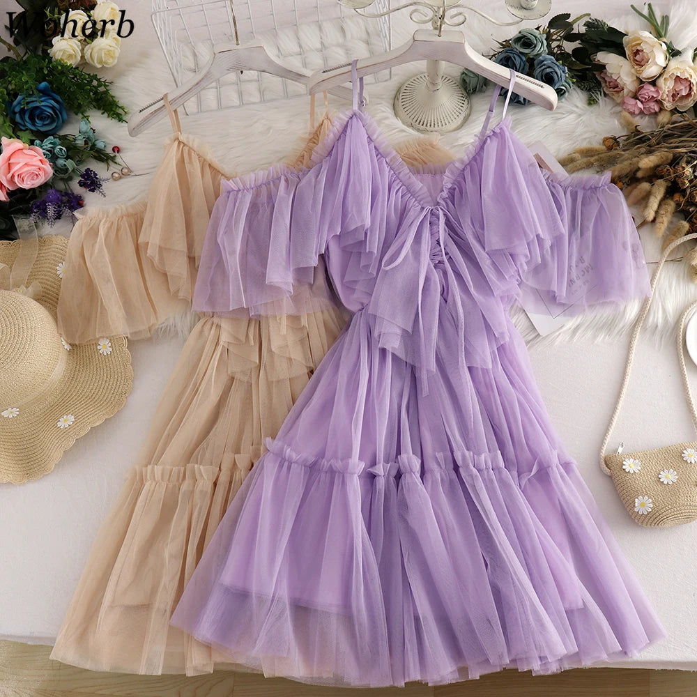 Woherb 21 Farben Feste Rüschen Chiffon Bluse Frauen 2025 Sommer Mode Weste Blusas Casual Lose Ärmellose Damen Tops Shirt.