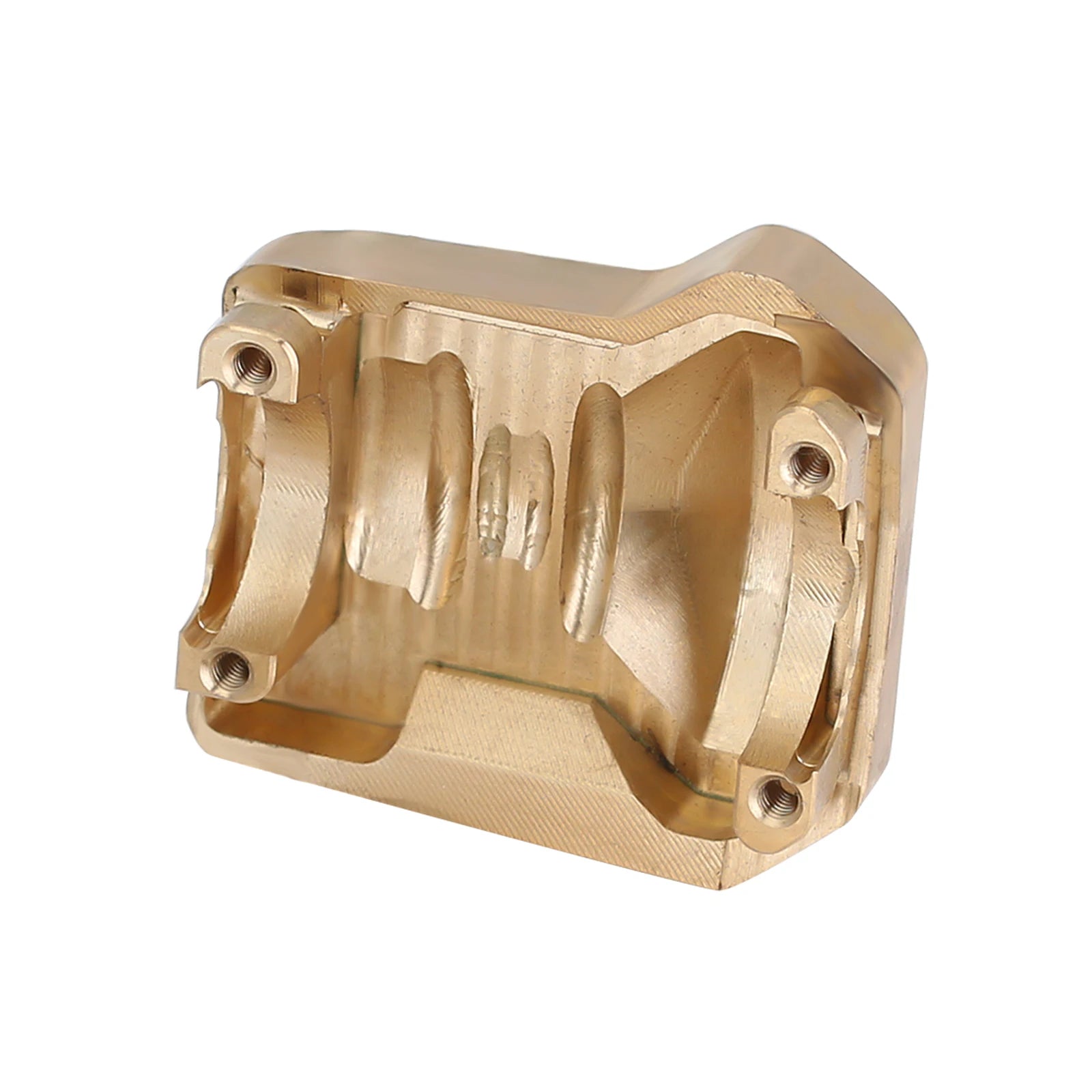 INJORA Heavy Brass Counterweight Portal Drive Housing Bumper Holder Axle Mount for RC Crawler TRX4 TRX-4 TRX6 Upgrade Parts.