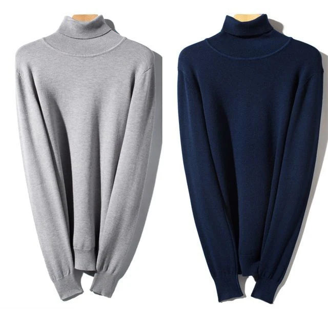 Cashmere turtleneck men sweater 2023 autumn winter jumper clothes ropa hombre pull homme hiver pullover men turtle neck sweaters