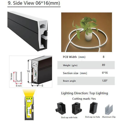 WS2812B WS2811 SK6812 LED Neon Rope Tube 5050 Flexible LED Strip Light Silica Gel Soft Lamp Tube IP67 Waterproof For Decoration.