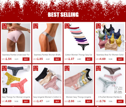 Cotton Panties Woman Sexy Lace Briefs Fashion Solid Color knickers Girls Bow Underpants Set Underwear 3 Pcs/lot.