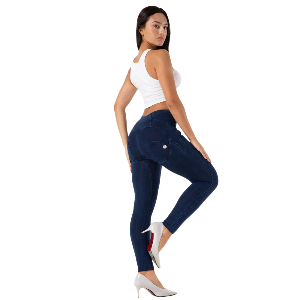 Shascullfites Melody High Rise Women's Jeans Black Pants Sports Female Gym Leggings for Women Tights Push-Up For Yoga.