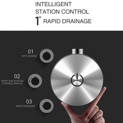 ASRAS New kitchen Sink Double Cover hidden Single Large Size 304 Stainless Steel 4mm Thickness Handmade Brushed kitchen Sink