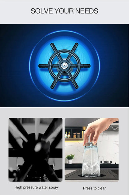 ASRAS New Nanometer Large Size Single Cup Rinser Kitchen Sink 4mm Thickness 220mm Depth With Drain Plate Knife Holder Sinks