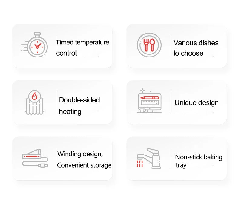 220V Electric Sandwich Maker Timed Waffle Maker Toaster Baking Multifunction Breakfast Machine takoyaki Pancake Sandwichera 600W.