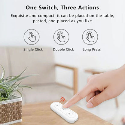 LoraTap ZigBee 3.0 Wireless 14 EU US Push Button Remote Tuya Scene Automation Control Switch Smart Life App Hub Need.