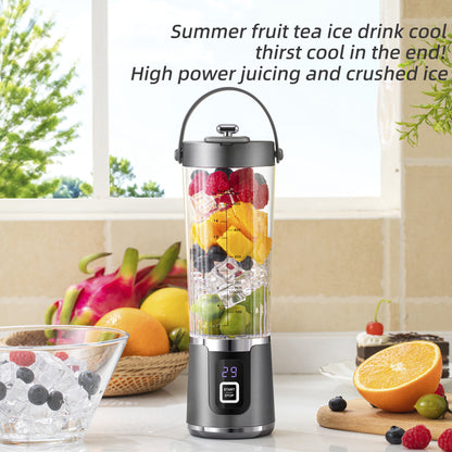 New Electric Juicing Cup Portable Wireless Fruit Blender Mini Multifunctional Kitchen Juicer USB Charging Outdoor Juicing Cup.