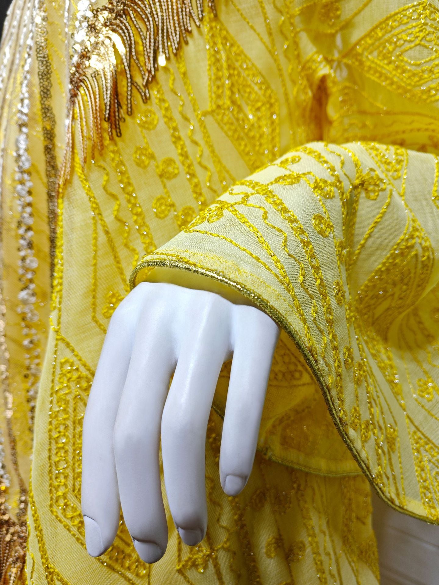 Marokko Party kleid für Frauen muslimische Abaya Mesh Pailletten Jalabiya Dubai Abayas Kaftan Abaya Islam Vestidos arabische lange Robe Herbst