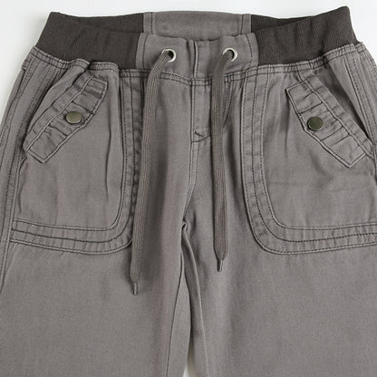 Vintage Y2K Flared Jeans Retro Button-up Low Rise Casual Denim Hose Harajuku 2000er Jahre Hose Basic Aesthetic Mom