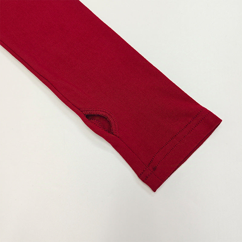 Gtpdpllt Women Tees Sexy Turtleneck Long Sleeve Pleated Basic Women's T-shirts 2025 Spring Autumn Fashion Chic Female Streetwear.