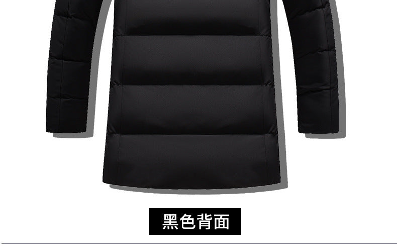 Male Solid Cotton Outwear Coats Men's Thick Fleece Winter Jacket Fashion Fur Hooded Warm Cooton Parka Windbreaker Plus Size 6XL.