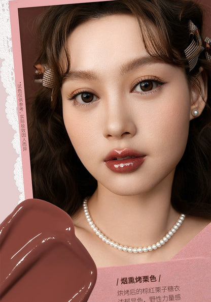 Flower Knows The Sweetie Bear Collection Coating Lip Jelly Lip Cream 5ml Lip Makeup Professional Cosmetics