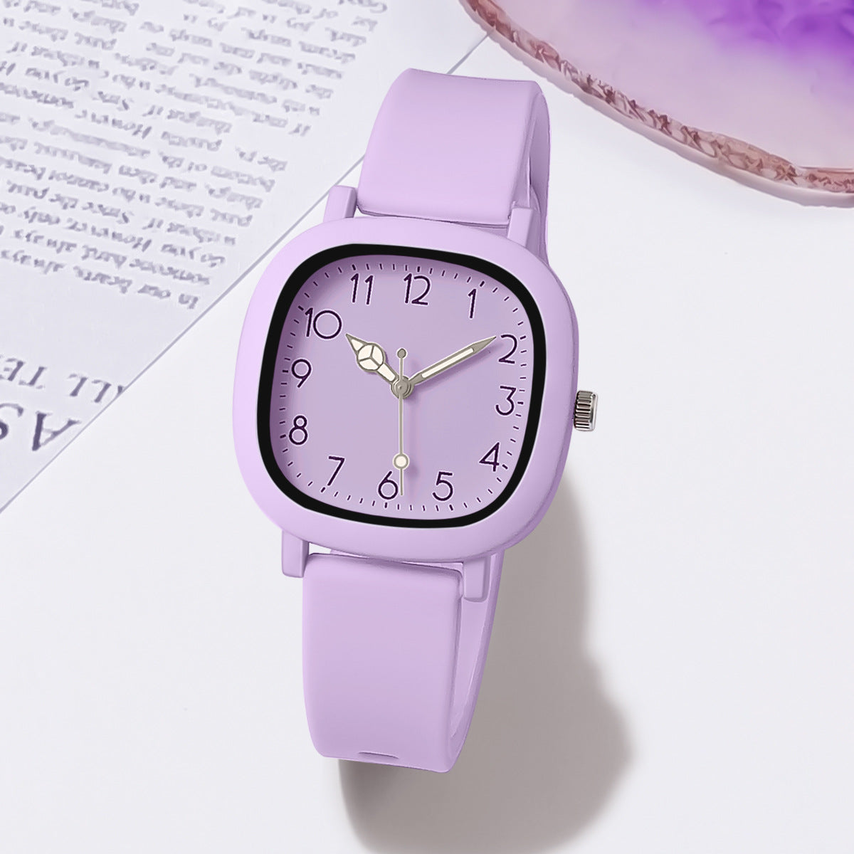 Fashion Brand Bear Women Quartz Watch 2024 Ladies Casual Silicone Jelly Watches Clock Girl Gift Zegarek Damski.