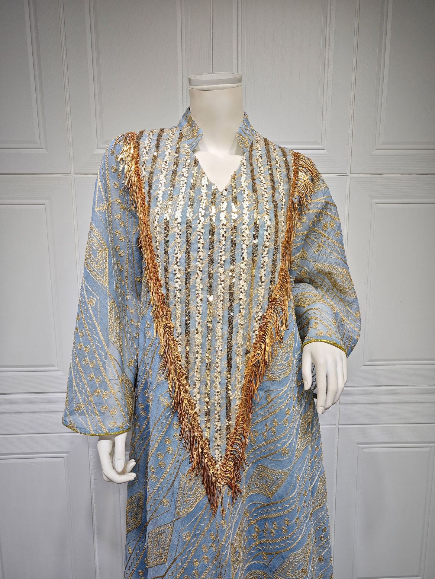 Marokko Party kleid für Frauen muslimische Abaya Mesh Pailletten Jalabiya Dubai Abayas Kaftan Abaya Islam Vestidos arabische lange Robe Herbst