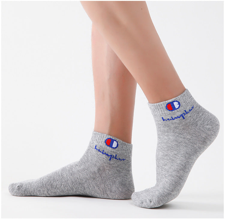 10/20/30 Pairs Socks Men Ankle Cotton Socks Brand Classic Fashion Black White Socks Breathable Mesh Athletic Short Socks Summer.