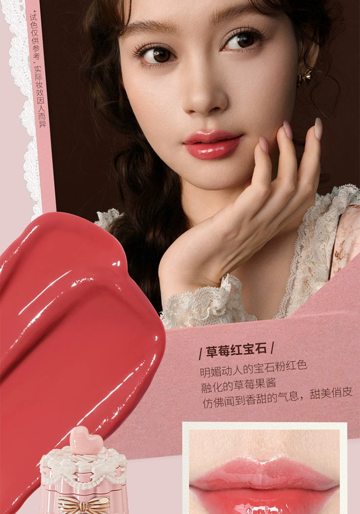 Flower Knows The Sweetie Bear Collection Coating Lip Jelly Lip Cream 5ml Lip Makeup Professional Cosmetics