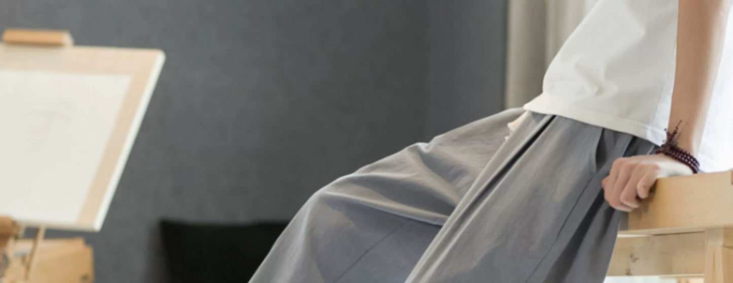 Men's Pants Cotton and Linen Male Summer New Solid Color Mens Trousers Loose Fitness Baggy Streetwear Plus Size M-5XL.