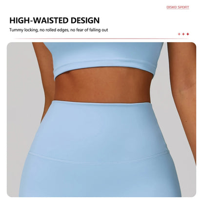 Hearuisavy 2Pcs Long-Sleeved Set Women Casual Outdoor Running Jackest Suit Yoga Clothing Quick Drying Push Up Fitness Sportswear.