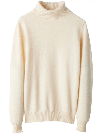 Gestrickte Pullover Kaschmir Pullover frauen 100% Merino Wolle Rollkragen Mode Pullover Winter Herbst Jumper Top Weibliche Kleidung.