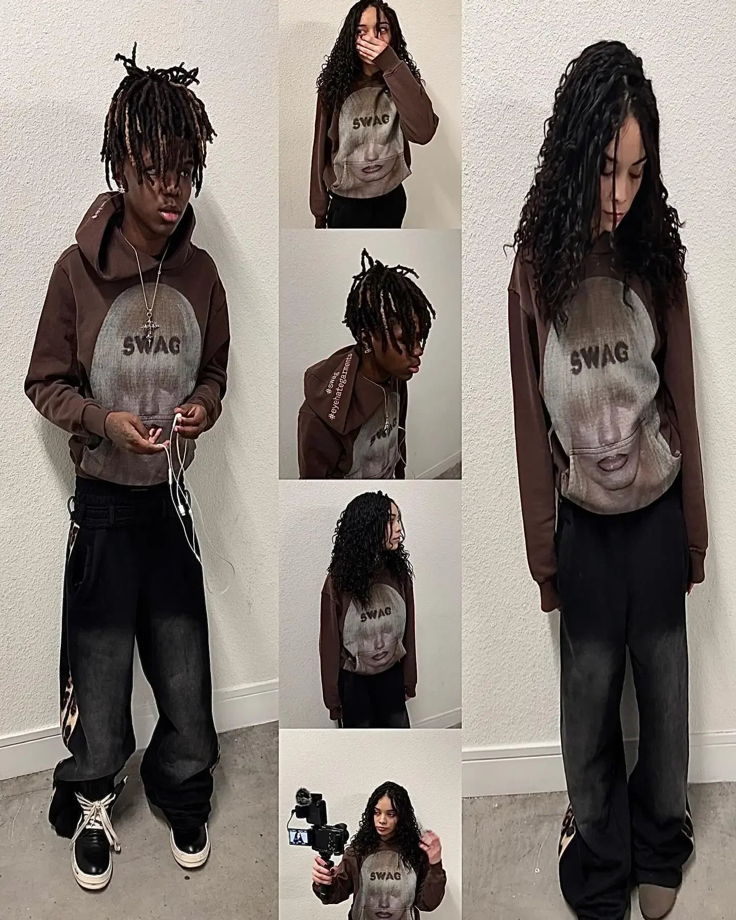 Y2k Hip-Hop Fashion Letter Printing Hoodie Women Casual Streetwear Sweatshirt Top Gothic Oversized Hoodie Men's Clothing