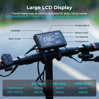 iScooter ix3 Foldable Adult Electric Scooter E-Scooter 40 KM/H Electric Kick Scooter 800W Skateboards 48V 10Ah Kickboard.