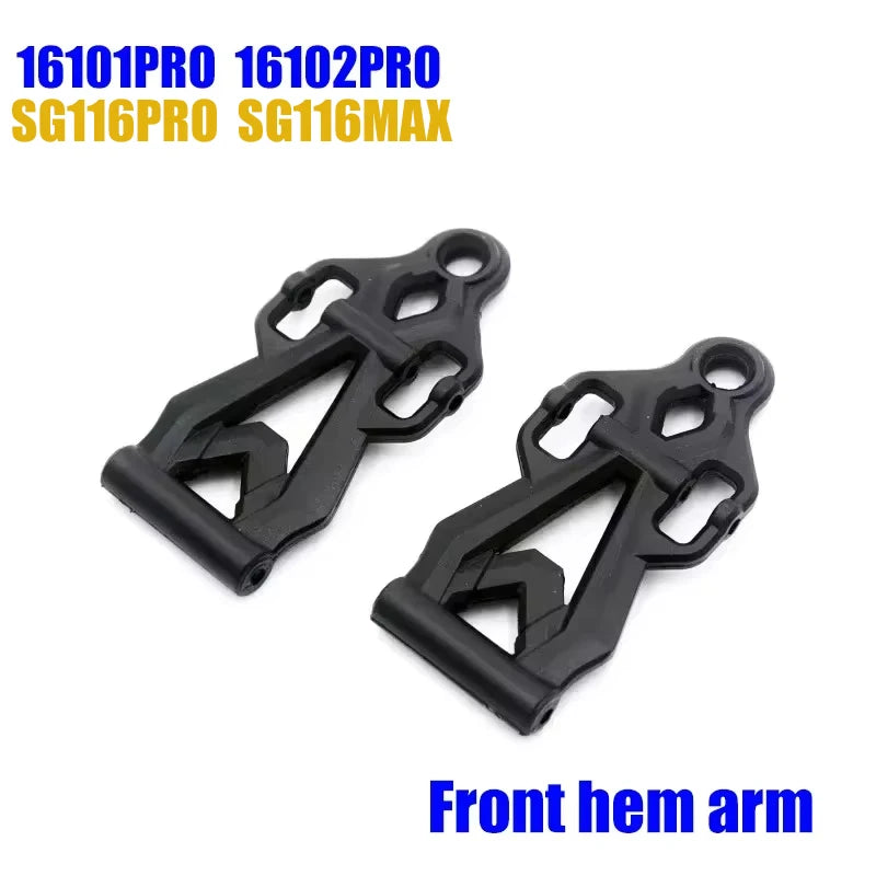 SCY 16101PRO 16102PRO SG116MAX RC Automotive Parts Turning Shaft Gear Bearing Pull Rod Steering Cup Swing Arm Motor Tire Screws.