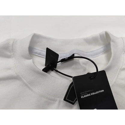 350G Cotton Heavyweight Small Neck T-shirts Men Solid Color Male Short-sleeved T-shirt High Quality Loose Shirts Casual T Shirts.