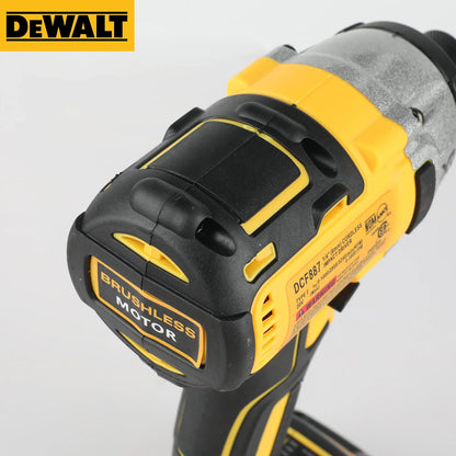 DeWalt DCF887 Akkuschrauber, bürstenlos, 205 Nm, elektrischer Schlagschrauber, elektrischer Schlagbohrschrauber für Dewalt 20 V Akku