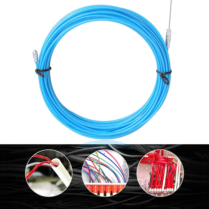 15/10/5M Fiberglass Cable Puller Electric Cable Guide Device Nylon Duct Snake Wire For Electrician Fish Tape Wire Aid Tool.