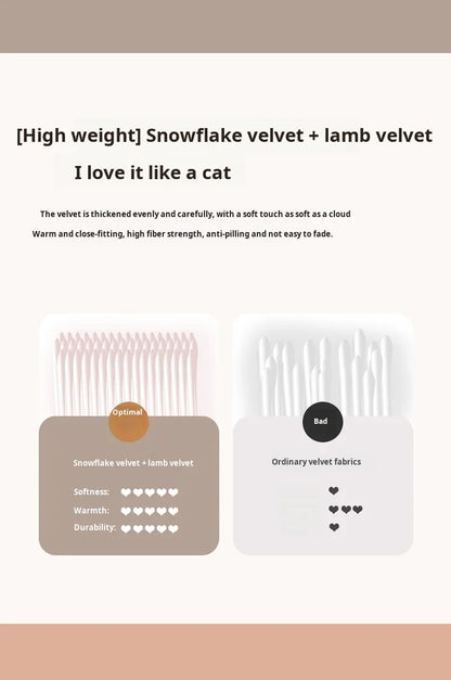 Household Thickened Warm Quilt Core Milk Double-sided Velvet Lamb Wool Autumn Winter Blanket Warm Double-sided Velvet Core.