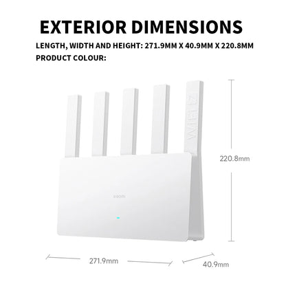 NEW Xiaomi Router BE5000 Wi-Fi 7 2.4/5GHz Dual-Frequency Mesh 2.5G High-Speed Network Port IPTV OFDMA Signal Amplifier Mi Home.