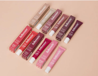 3pcs/Kit Butter Moisturizing Lip Gloss Oil Jelly Lipgloss Liquid Lipstick Lip Tint Brown Sugar Crystal Lip Balm.