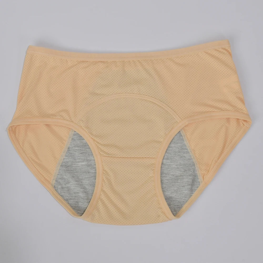 Menstrual Panties Women's menstrual underwear - leak proof and breathable - mid waist size m to 8XL menstrual hygiene pants exam.