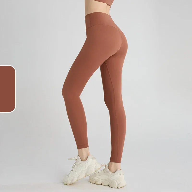 High Waist Naked Feeling Leggings Women Fitness Running Yoga Leggings Pants Energy Gym Tight Leggings Casual Workout Leggings