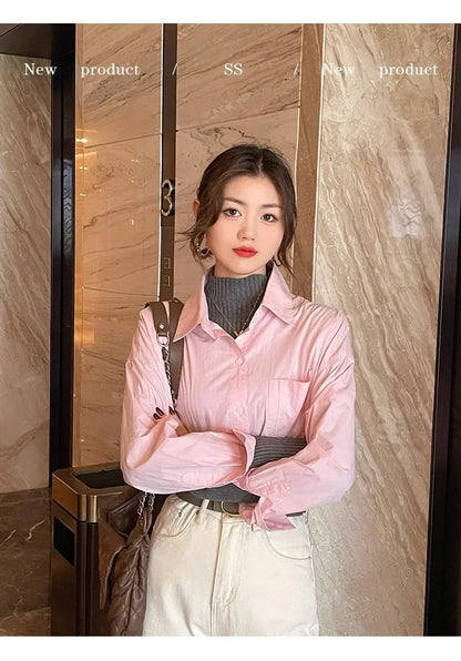 Women Long Sleeve Casual Turtleneck Warm Basic Sweater Chic Autumn Winter 2025 Pullovers Knit Jumpers Solid Color Slim Tops