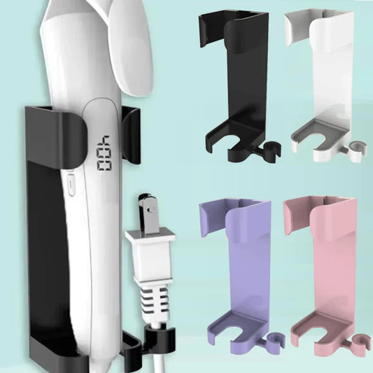 Haar Curler Glätteisen Halter Curling Halterung Wand Montiert Haar Trockner Organizer Für Badezimmer Home Zubehör Hohe Qualität
