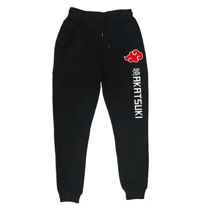 Fashion Print Men's Women's Jogging Hip Hop Pants Street Clothing Hot Selling Anime Pants Akatsuki Fleece Trousers S-3XL.