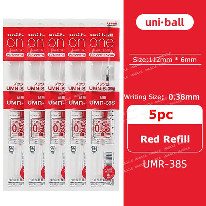 Uniball ZENTO Standard 0,38/0,5 mm Gelschreiber, wasserbasierte, glatte Schreibroller, passend für verschiedene Anlässe, Schreibwaren
